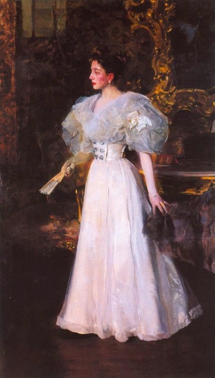 Doña Elvira Valdés de Errázuriz by Joaquín Bastida y Sorolla, 1897