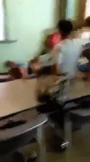 blackmattersus:  A white parent slaps the hell out of a Black student IN SCHOOL and