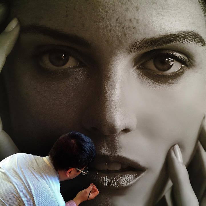 crossconnectmag:  Remarkable Large-Scale Paintings Reveal the Power of Photorealism