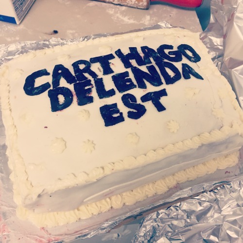 panem-amo:GUYS. I made a cake for a party in Latin class tomorrow. I’m really bad at using fondant.