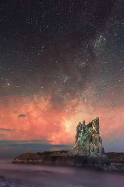 plasmatics-life:  Spacescape - Cathedral Rocks |  {by Michael Domaradzki} | {Official WebSite}