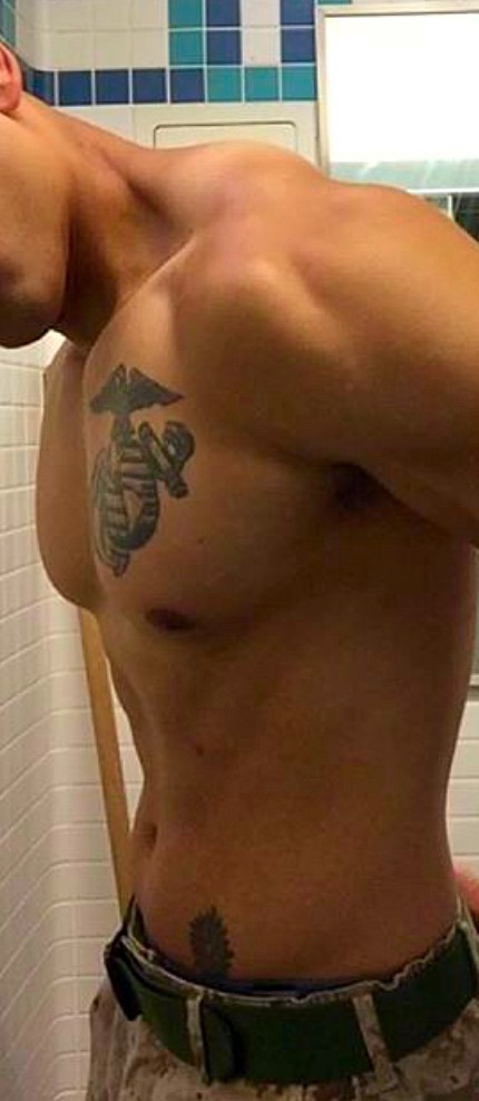 Marine Sword Swallower
