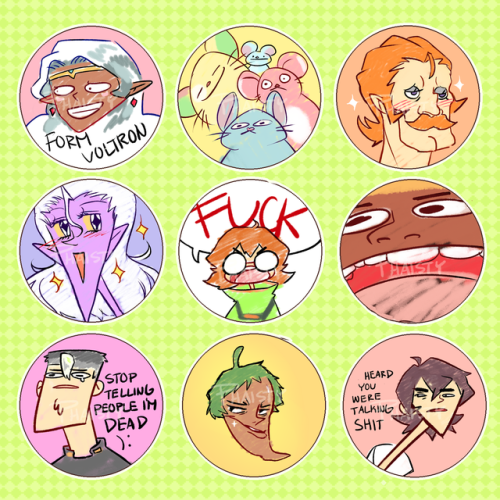 Hiya! I kinda randomly decided to doodle some shitpost buttons lmao and in celebration of season 3 d