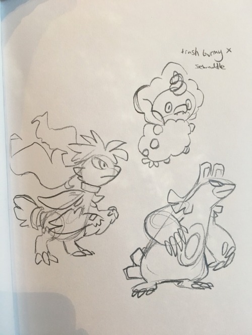 synthaphone:some pokemon fusion doodles of adult photos