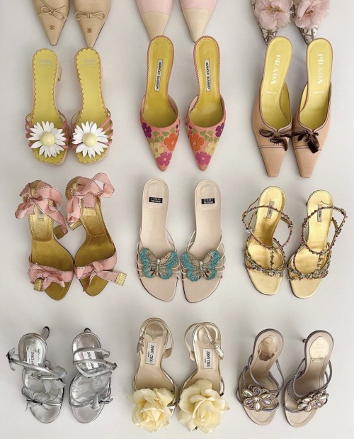 Vintage Summer Heels By Sororitè Vintage 