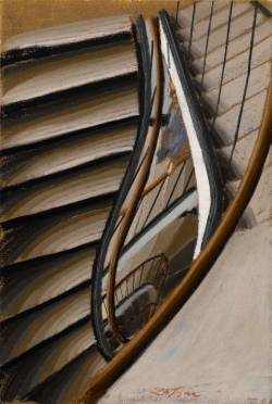 poboh:Staircase, Sam Szafran. French, born