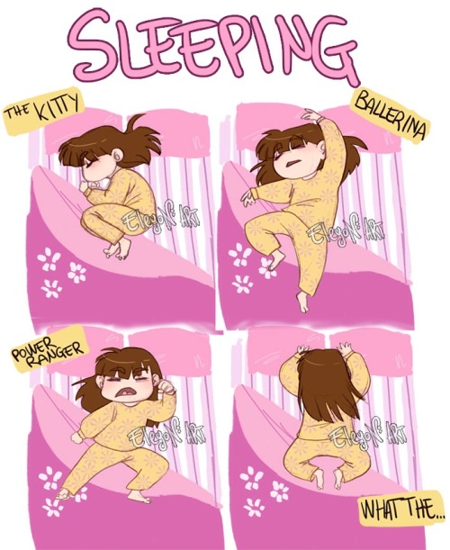 littlecheeriopuff:   How littles sleep💤💗 