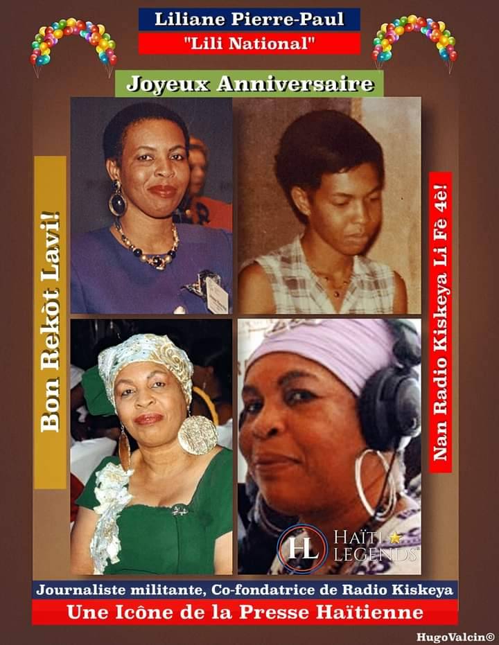 Haiti Legends Joyeux Anniversaire A Liliane Pierre Paul Lili Haiti Legends Joyeux Anniversaire A Liliane Pierre Paul Lili