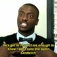 lynne-monstr:  A guy makes a sandwich. He makes it that day, he wants to eat it later
