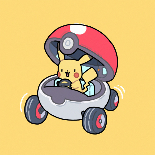 eisorus:game freak you need to give pikachu his drivers license so he can join mario kart