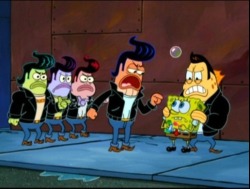 bluerneth:  remember when spongebob met the arctic monkeys 