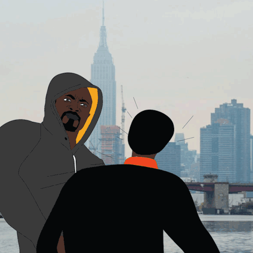 lukecage:Laying it down.Exclusive art by Tumblr Creatr @fuji2apple