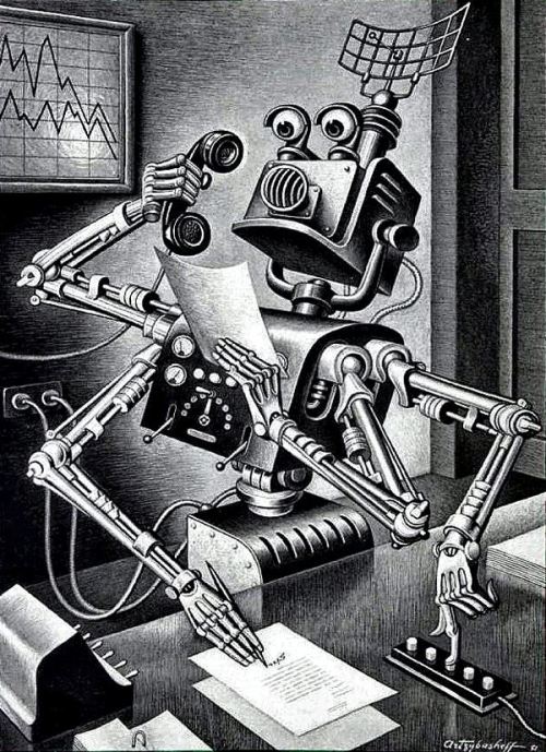 danismm:“New automatons, almost as fantastic-looking as this one, may operate our factories, d