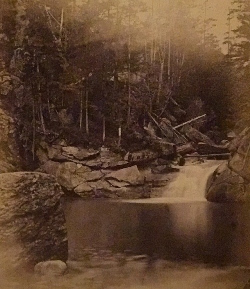 Bierstadt Brothers: Waterfall in the White Mountains, New Hampshire, 1860.Anyone interested in lands