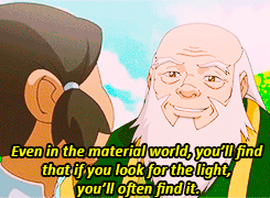 avatarparallels:  Iroh talking about the light to the Avatar. 