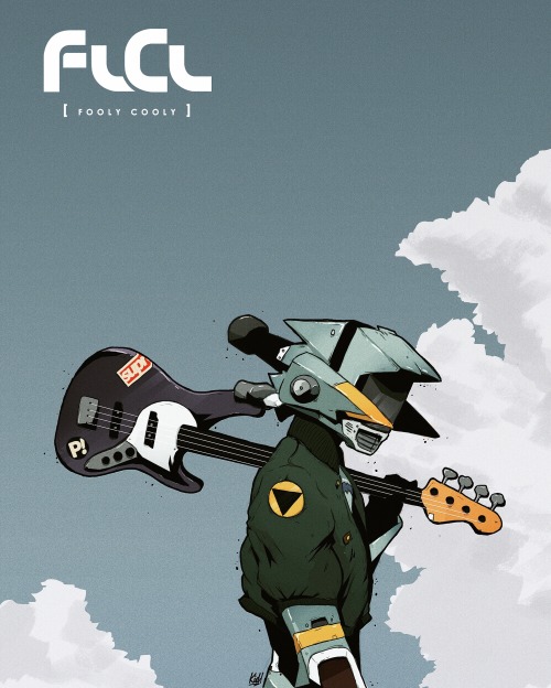artbykid:  FLCL’S GETTING TWO NEW SEASONS LETS GOOOOOO. [so here’s some fanart to show my excitement]   WHAT HOLY SHIT!!!!!!!