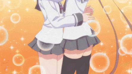 ✧･ﾟ: *✧ Hana &amp; Tama Hugging ✧ *:･ﾟ✧♡  Characters ♡ :  Hana Ichinose  ♥