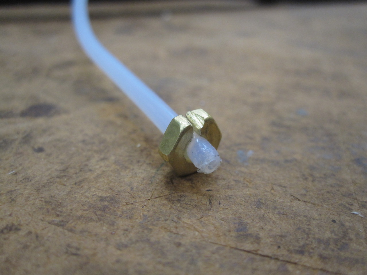 I needed to find a low cost, and easier to machine, single tube version of the Teflon