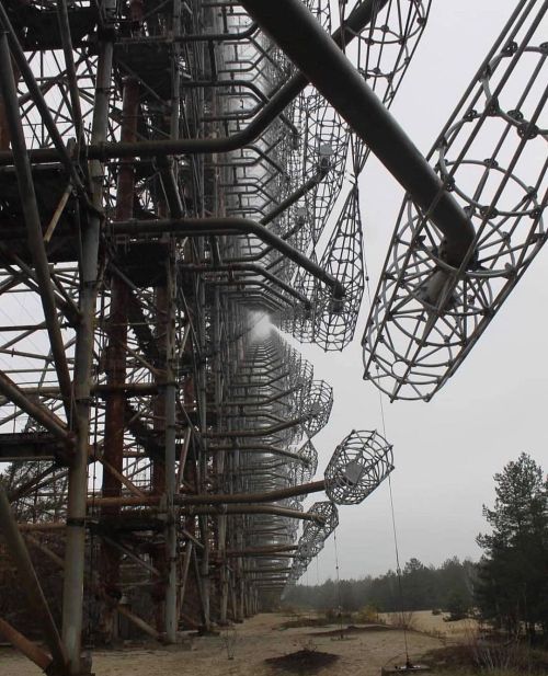 socheritage:Duga, outside of Chernobyl, was a Soviet experimental over-the-horizon radar system. It 