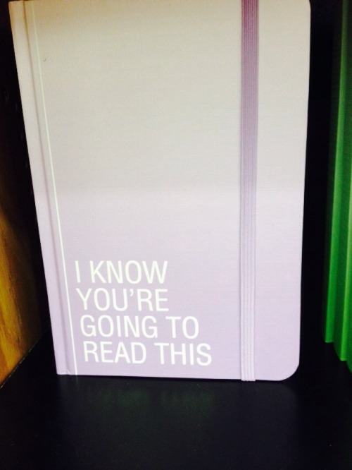 gibsonsbookstore: These journals are basically tumblr. Happy one year anniversary to this post! We s