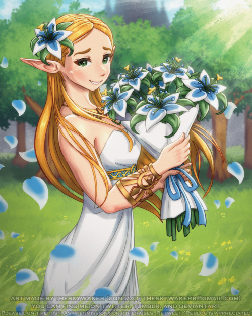  when i first played breath of the wild, i kept collecting silent princesses so i could give them to