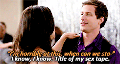  Amy: Not even gonna touch that.Jake: The Amy Santiago story. 