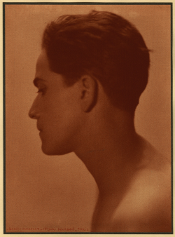 desimonewayland:  Daniel Masclet Profil, 1927 - Vintage carbon print Gitterman Gallery, NYC 