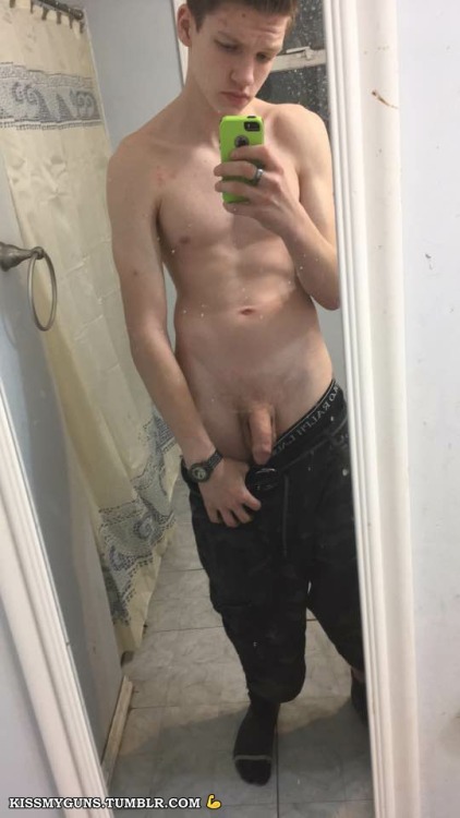 kissmyguns: Devin from Washington.More of Devin here.More boys on KISS MY GUNS All baits are origina
