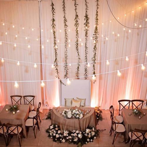#regram @weddingchicks This is wedding lighting perfection! #inlove with these #weddinglights and t