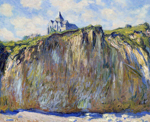 capturing-the-light: The Church at VarengevilleClaude Monet, 1882, oil on canvas :~)