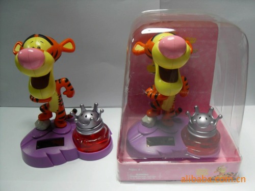 Some knockoff dancing solar toys that come with perfume.