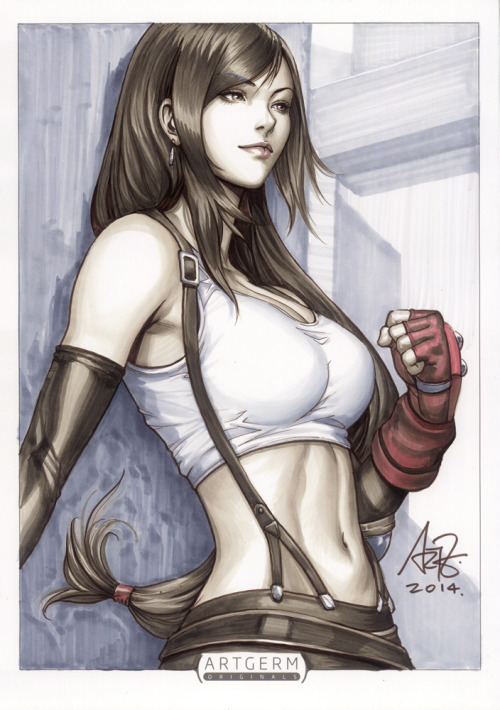 theomeganerd:Tifa Lockhart (Final Fantasy VII) Created by Stanley Lau | Samus Aran