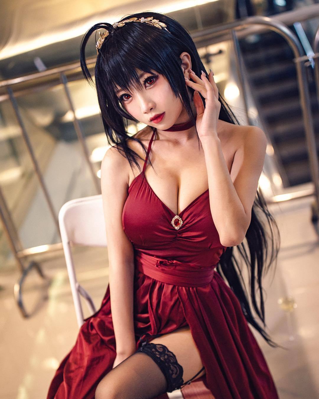 love-cosplaygirls:  Taihou (Azur Lane) by chanlyco (鬼畜瑶在不在w)