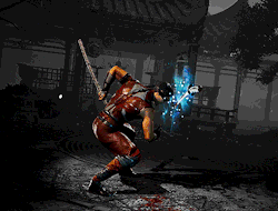 ever battled a blind swordsman? — Kenshi's 2nd Fatality: Gyro-Nope