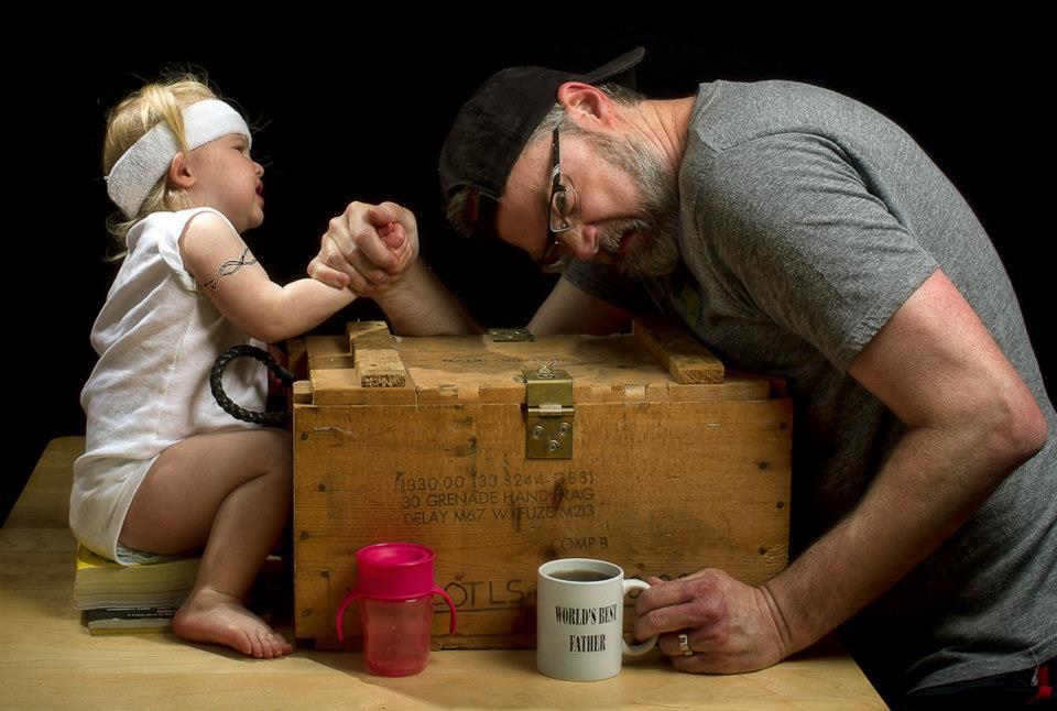 devidsketchbook:  WORLD’S BEST FATHER Dave Engledow (facebook) - “I have never