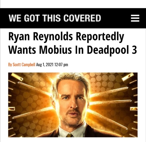 This Is The Best Thing I've Read Today. Everyone Wants A Piece Of Mobius, Loki Is Gonna Be The Jealous