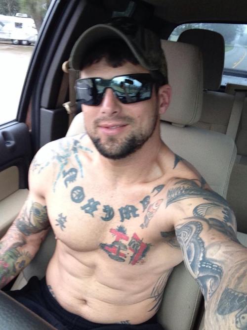   FUCKING HOT REDNECK PUP TO THE MAX  HOT INK! 