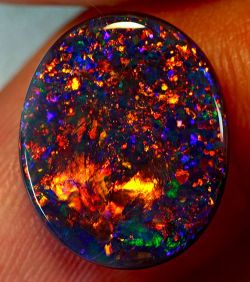 jmog7:  thatlaurenalex:  flamemonarch:  sixpenceee:  Black Opal is Australia’s national gemstone, and black opal is the rarest and most valuable of its kind, at times selling at prices that rival the best diamonds. The stone must have a rich, black