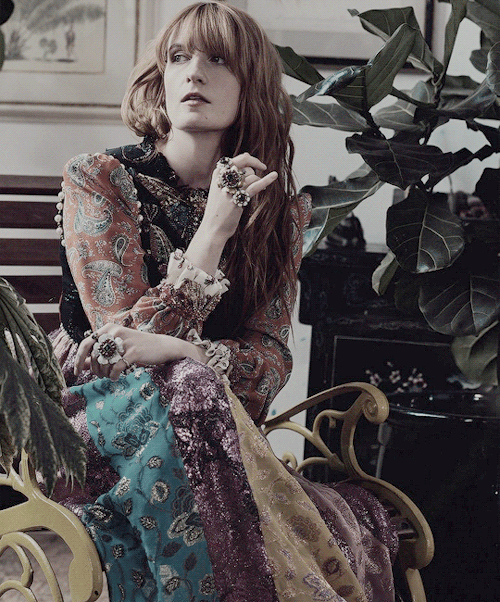 alternative-queens:  Florence and the Machine photographed by David Burton for ELLE Italy, 2017