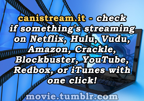 movie:  abetterqueue.com - filter & browse Netflix instant movies with Rotten Tomatoe’s Tomatometer oracleofbacon.org - connect actors by the movies they’ve acted in together movie-censorship.com - find the differences between different releases