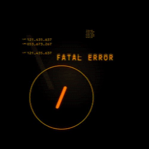 #fatal error from a scanner progressive