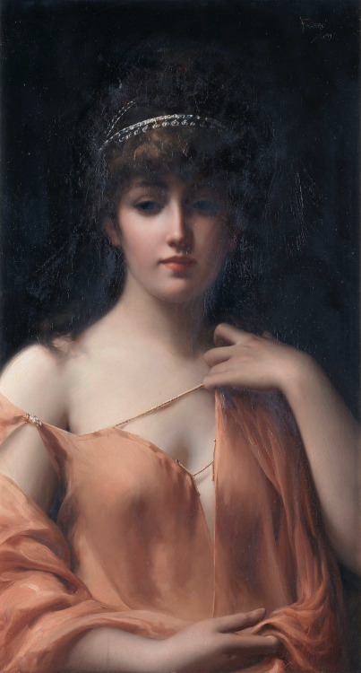 “A Classical Beauty”Oil on Canvas29 x 16 inchesLuis ricardo falero// virtual art curator