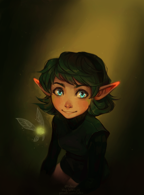 lulles:I love Saria so muchhhProcess video, high-res file and PSD available to patrons!