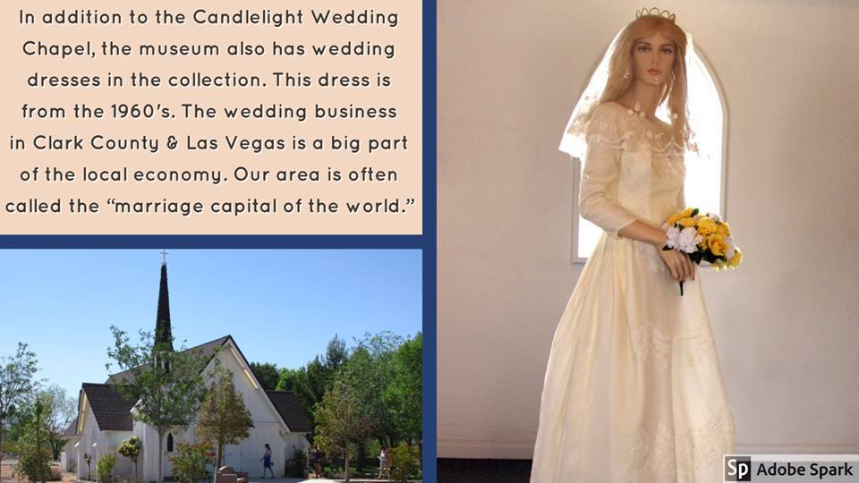 We are celebrating 50 years of preserving history at the Clark County Museum, the largest museum in Southern Nevada! As part of that, we are sharing pieces of the museum’s collection of more than one million artifacts.
The wedding industry has long...