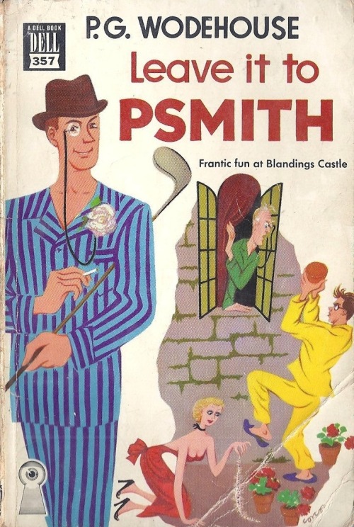 isfjmel-phleg: The color of the pajamas Psmith wears with his Homburg, white rose, and golf club whe