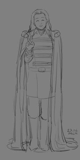 I've Been Pondering........ And Struggling To Give Him A Younger Face. This Is What Came Out Of It. Oof