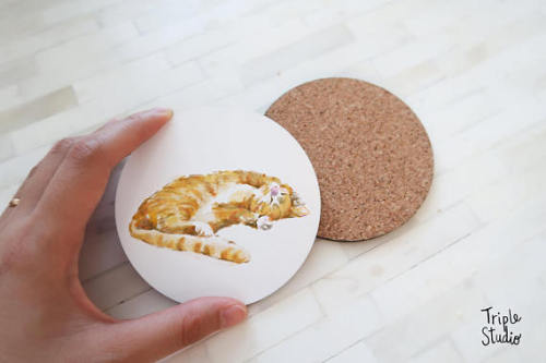 Cat Coaster //TripleStudio