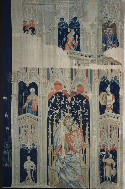 met-cloisters:Alexander the Great or Hector of Troy (from the Nine Heroes Tapestries), The Cloisters