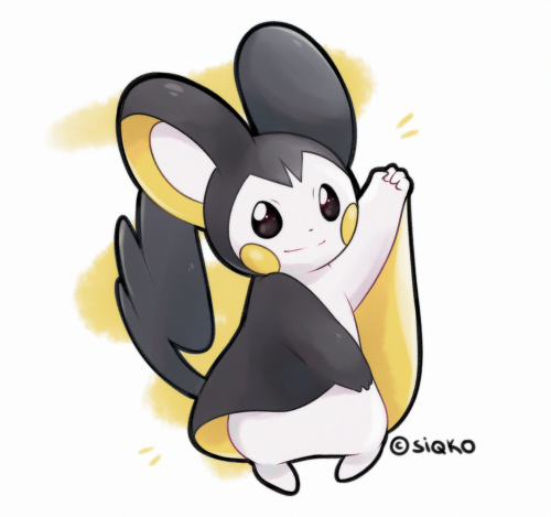 drew this for emolga day :3c