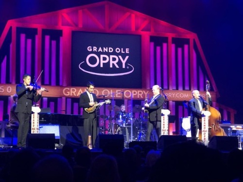 <p>One year and 25 days ago my friend @tristanscroggins moved to Nashville, Tennessee and we were all delighted just to have him here. This weekend he got to make his debut at the legendary Ryman Auditorium playing the mandolin with venerable Opry members, @officialdaileyvincent. I’m just really proud of my friend and grateful to be able to sit in the audience and cheer him on. He’s a great person and a great mandolin player and he deserves all the things. Also, I heart @patrickmcavinue and his fiddling and he rules too. Let us not forget that. #opry #opryattheryman #rymanauditorium  (at Ryman Auditorium)<br/>
<a href="https://www.instagram.com/p/BtIAILslWtn/?utm_source=ig_tumblr_share&igshid=15bgrf02s58vo">https://www.instagram.com/p/BtIAILslWtn/?utm_source=ig_tumblr_share&igshid=15bgrf02s58vo</a></p>